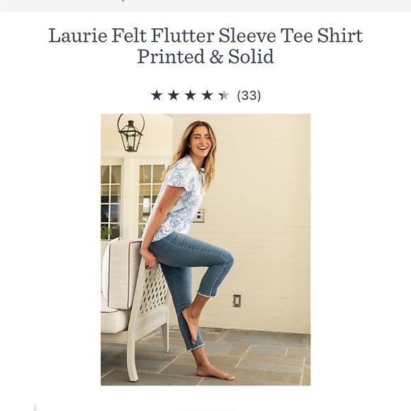 Laurie Felt Flounce-sleeve tee - Picture 6 of 8